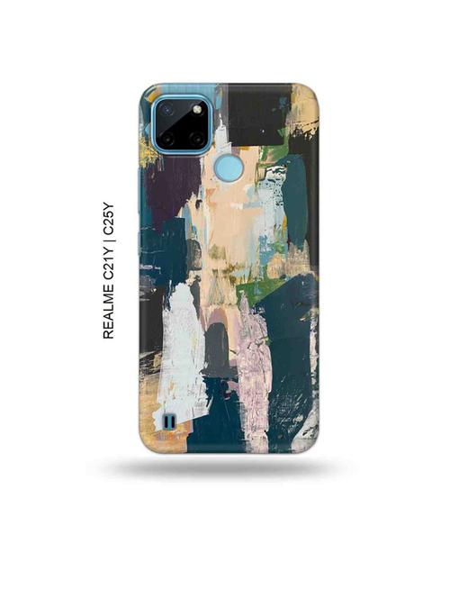 abstract art back cover compatible with realme c21y, realme c25y - 19004992 - Very Small Image - 1