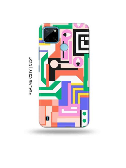 hologram boxes back cover compatible with realme c21y, realme c25y - 19004999 - Very Small Image - 1