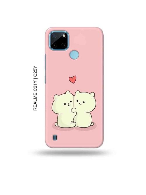 girly back cover compatible with realme c21y, realme c25y - 19005021 - Very Small Image - 1