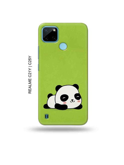 lazy panda back cover compatible with realme c21y, realme c25y - 19005031 - Very Small Image - 1