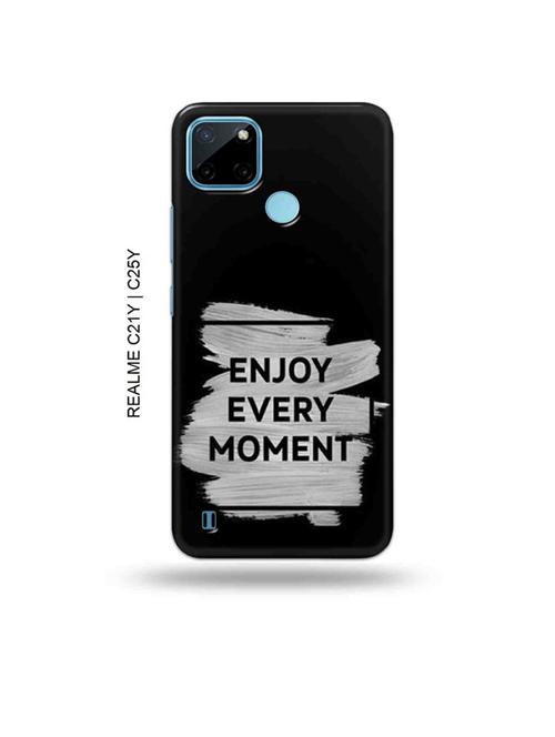 enjoy every moment back cover compatible with realme c21y, realme c25y - 19005052 - Very Small Image - 1