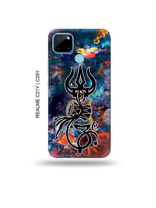 trishul back cover compatible with realme c21y, realme c25y - 19005105 - Very Small Image - 1