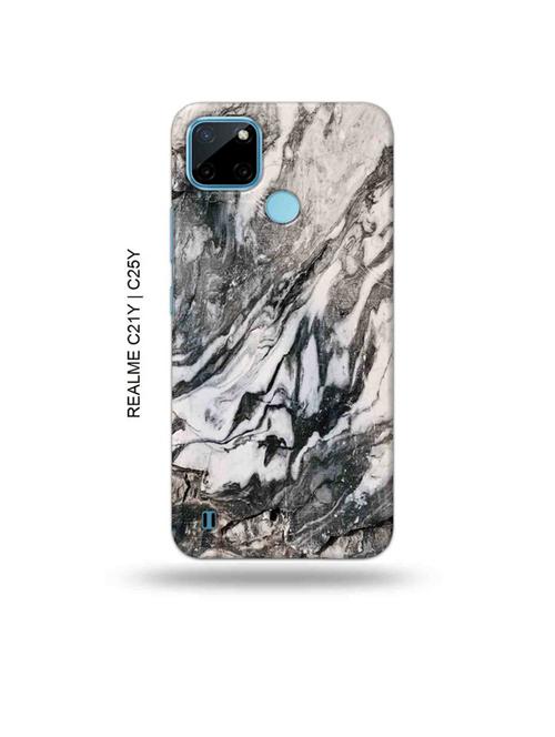 marble back cover compatible with realme c21y, realme c25y - 19005112 - Very Small Image - 1