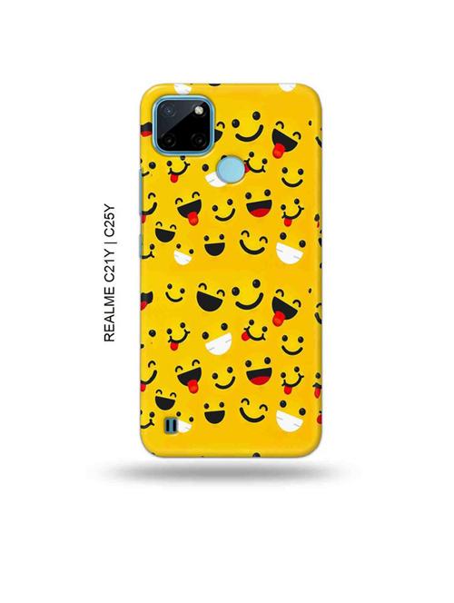 emojis back cover compatible with realme c21y, realme c25y - 19005157 - Very Small Image - 1