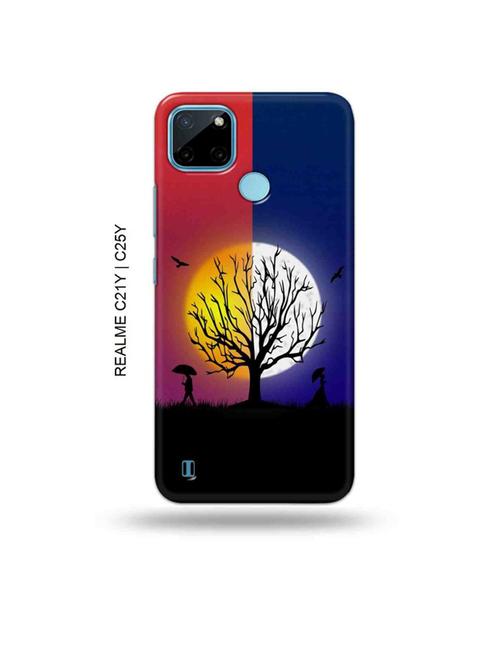 two worlds back cover compatible with realme c21y, realme c25y - 19005172 - Very Small Image - 1