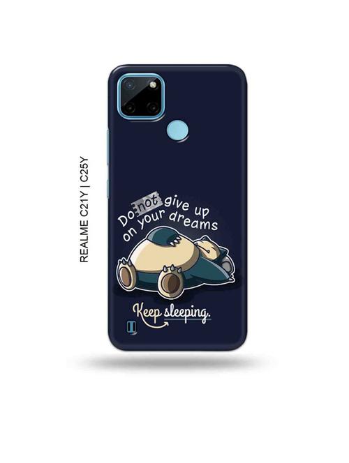 dreams quote back cover compatible with realme c21y, realme c25y - 19005210 - Very Small Image - 1