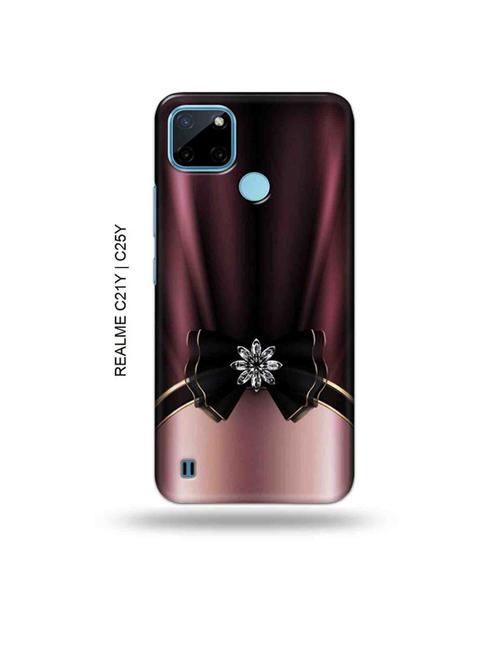 elegant design back cover compatible with realme c21y, realme c25y - 19005214 - Very Small Image - 1