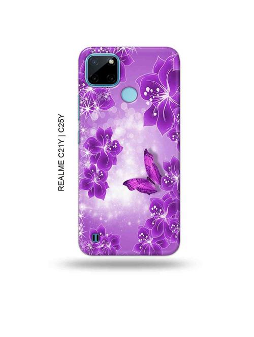 tweakymod designer printed hard case | flowers back cover compatible with realme c21y, realme c25y - 19005279 - Very Small Image - 1
