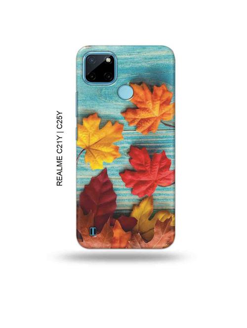 flowers back cover compatible with realme c21y, realme c25y - 19005283 - Very Small Image - 1