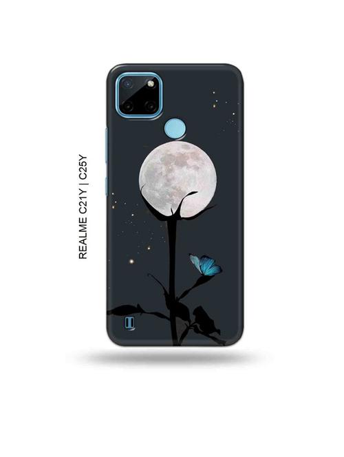 flowers back cover compatible with realme c21y, realme c25y - 19005292 - Very Small Image - 1