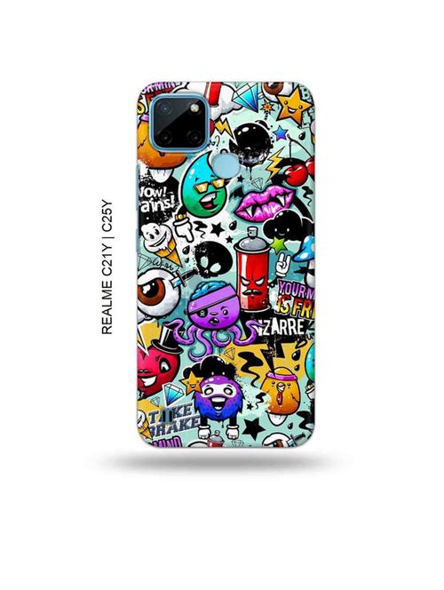 funny dope back cover compatible with realme c21y, realme c25y - 19005307 - Very Small Image - 1