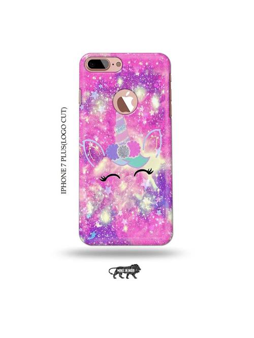 unicorn back cover compatible with iphone 7 plus(logo cut) - 19005437 - Very Small Image - 1
