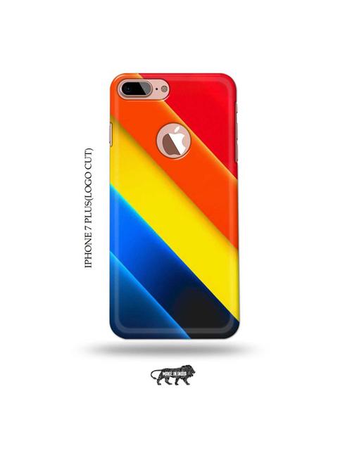 cross strips back cover compatible with iphone 7 plus(logo cut) - 19005485 - Very Small Image - 1