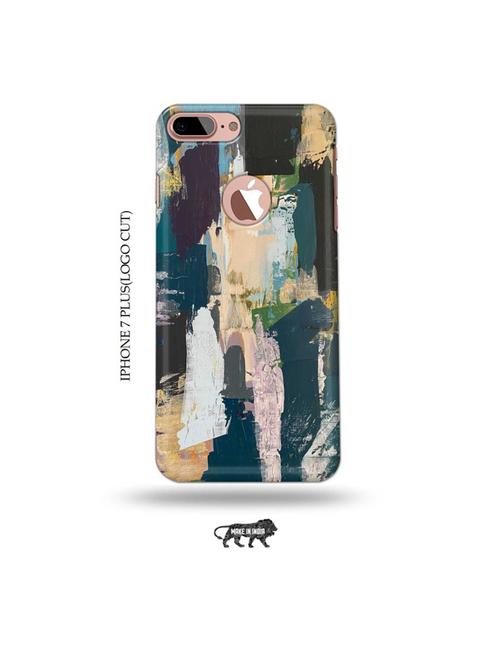 abstract art back cover compatible with iphone 7 plus(logo cut) - 19005493 - Very Small Image - 1