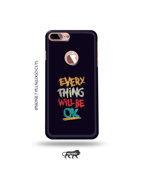 every thing will be ok back cover compatible with iphone 7 plus(logo cut) - 19005544 - Very Small Image - 1