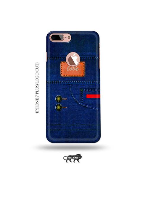 jeans love back cover compatible with iphone 7 plus(logo cut) - 19005577 - Very Small Image - 1