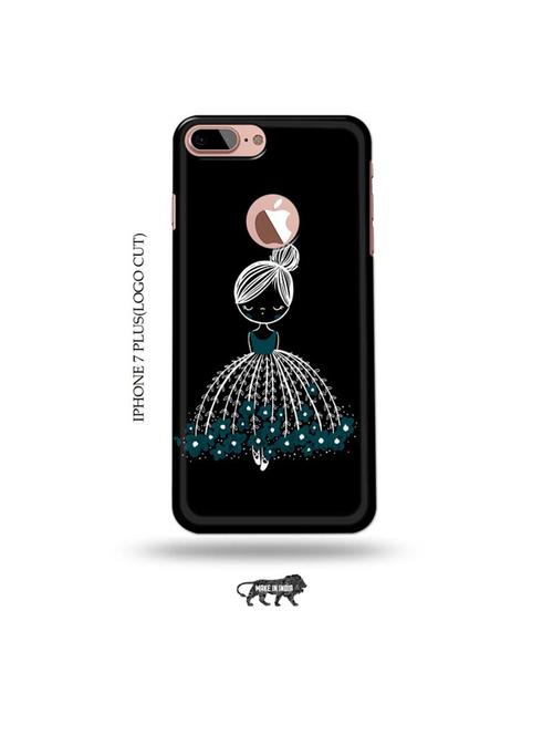 girlie back cover compatible with iphone 7 plus(logo cut) - 19005622 - Very Small Image - 1