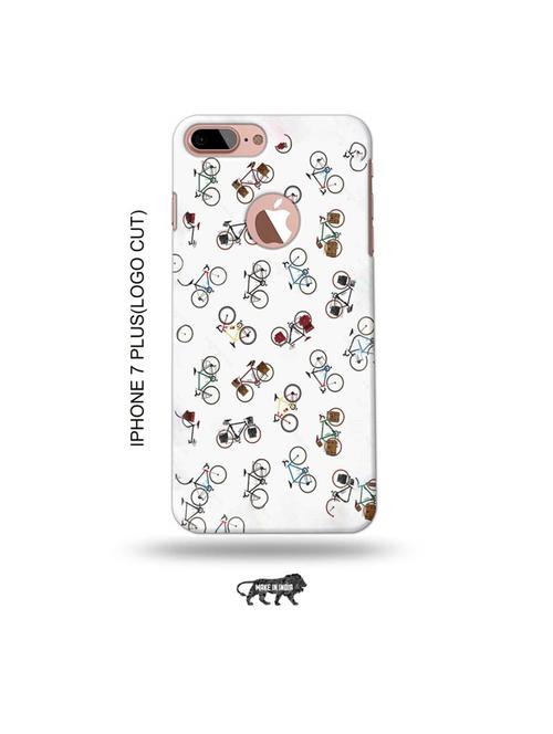 cycle love back cover compatible with iphone 7 plus(logo cut) - 19005631 - Very Small Image - 1