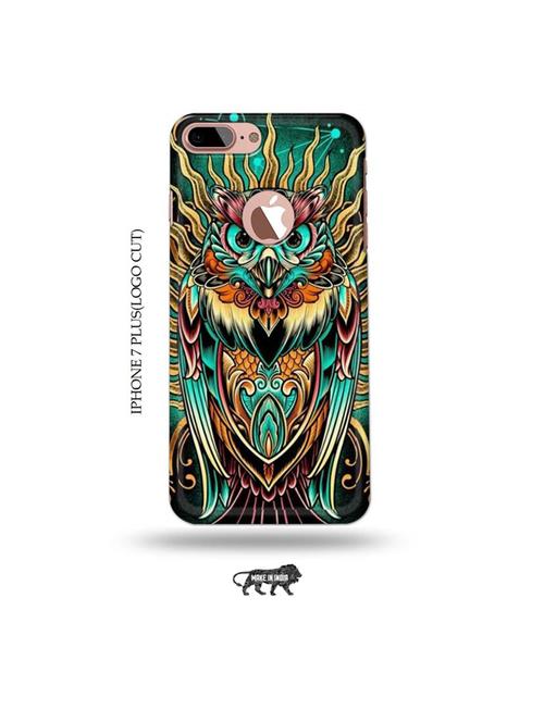 tripy owl back cover compatible with iphone 7 plus(logo cut) - 19005650 - Very Small Image - 1
