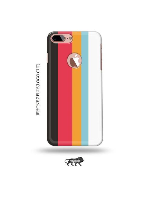 strips back cover compatible with iphone 7 plus(logo cut) - 19005681 - Very Small Image - 1
