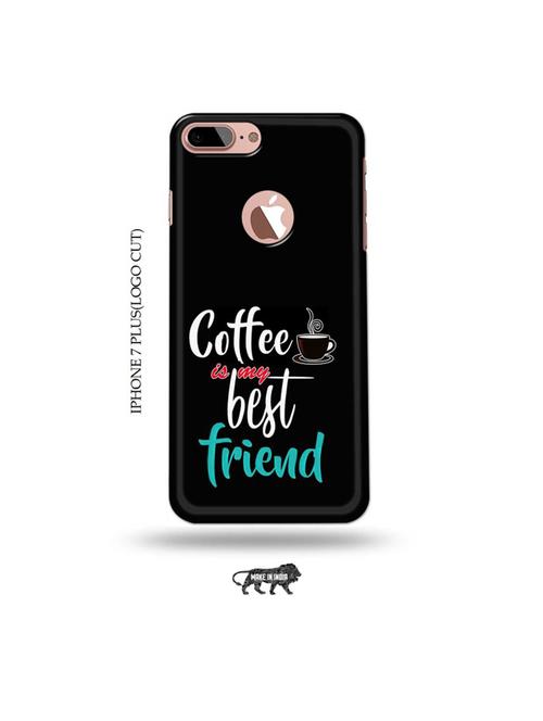 coffee is my best friend back cover compatible with iphone 7 plus - 19005720 - Very Small Image - 1