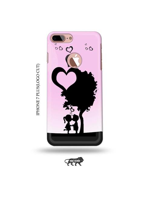 kids love back cover compatible with iphone 7 plus(logo cut) - 19005754 - Very Small Image - 1