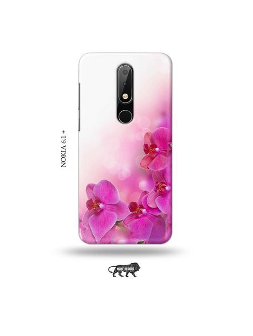 flowers back cover compatible with nokia 6.1 plus - 19006289 - Very Small Image - 1