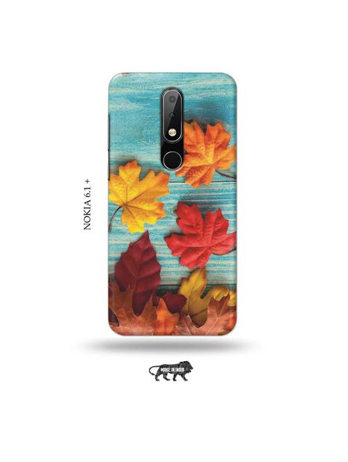 flowers back cover compatible with nokia 6.1 plus - 19006291 - Very Small Image - 1