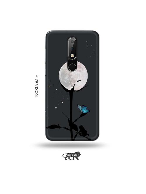 flowers back cover compatible with nokia 6.1 plus - 19006300 - Very Small Image - 1