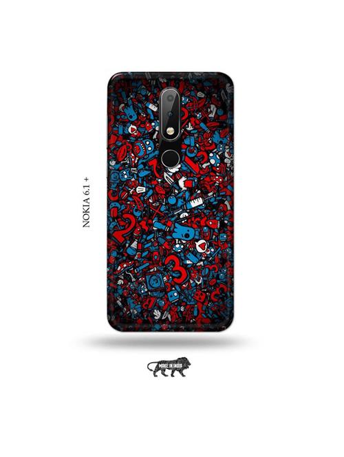 alien dope back cover compatible with nokia 6.1 plus - 19006316 - Very Small Image - 1