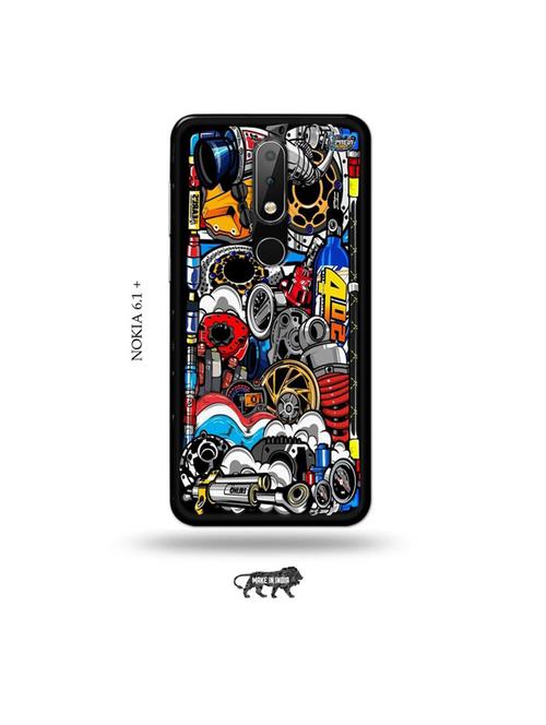 funky back cover compatible with nokia 6.1 plus - 19006320 - Very Small Image - 1