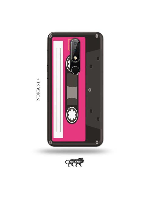 casatte pink back cover compatible with nokia 6.1 plus - 19006335 - Very Small Image - 1