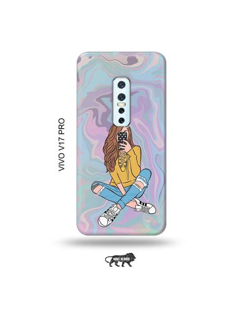 eiffel tower back cover compatible with vivo v17 pro - 19006443 - Very Small Image - 1