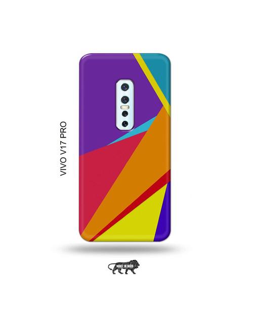 abstract strips back cover compatible with vivo v17 pro - 19006493 - Very Small Image - 1