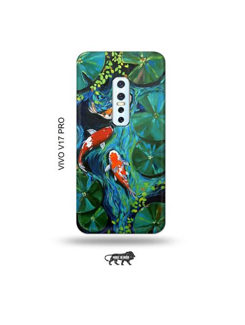 abstract fish back cover compatible with vivo v17 pro - 19006503 - Very Small Image - 1