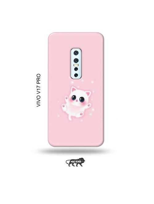 cute kitty back cover compatible with vivo v17 pro - 19006530 - Very Small Image - 1