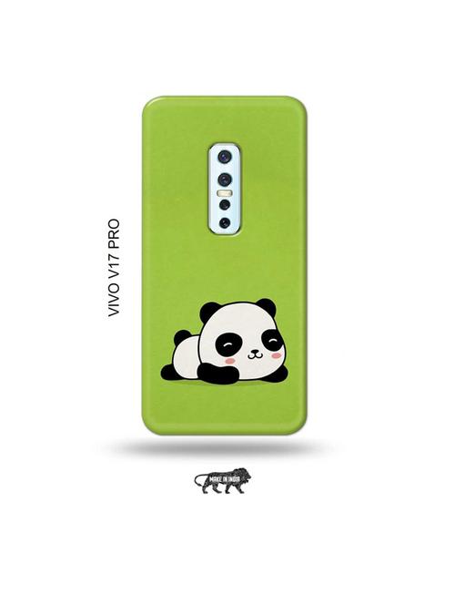 lazy panda back cover compatible with vivo v17 pro - 19006541 - Very Small Image - 1