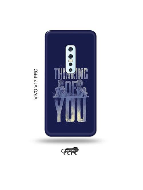 thinking of you back cover compatible with vivo v17 pro - 19006573 - Very Small Image - 1