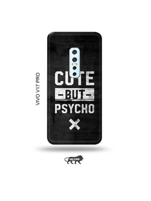 cute but psycho back cover compatible with vivo v17 pro - 19006578 - Very Small Image - 1