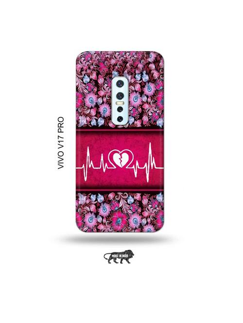 heart ecg back cover compatible with vivo v17 pro - 19006592 - Very Small Image - 1