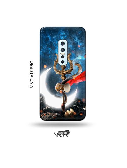 lord shiva back cover compatible with vivo v17 pro - 19006611 - Very Small Image - 1