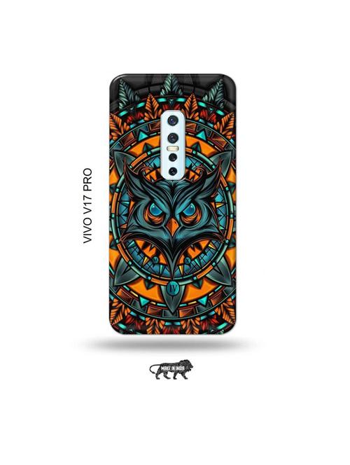 angry owl back cover compatible with vivo v17 pro - 19006645 - Very Small Image - 1