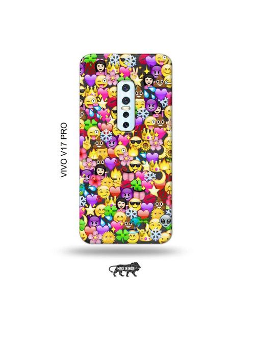 emojis back cover compatible with vivo v17 pro - 19006660 - Very Small Image - 1