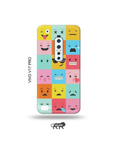 emojies back cover compatible with vivo v17 pro - 19006682 - Very Small Image - 1