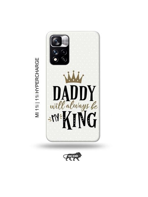 daddy back cover compatible with mi 11i, mi 11i hypercharge - 19006861 - Very Small Image - 1