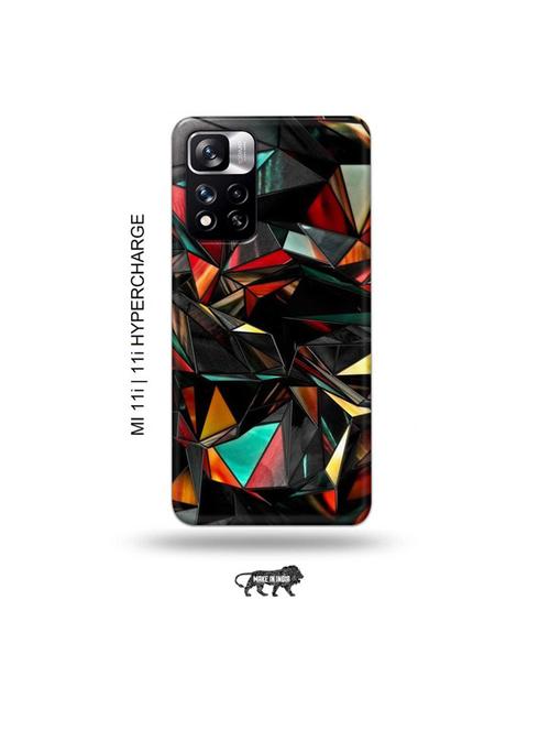 hex glasses back cover compatible with mi 11i, mi 11i hypercharge - 19006985 - Very Small Image - 1