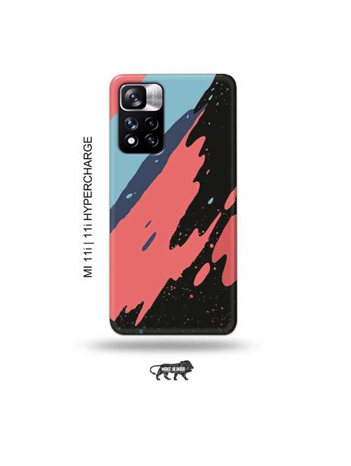 abstract colour back cover compatible with mi 11i, mi 11i hypercharge - 19007016 - Very Small Image - 1