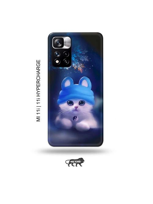 cute cat back cover compatible with mi 11i, mi 11i hypercharge - 19007036 - Very Small Image - 1
