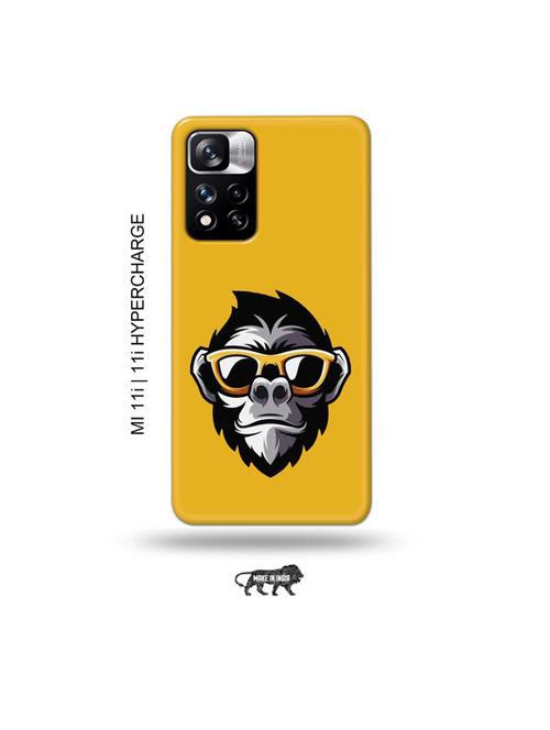 cool monkey back cover compatible with mi 11i, mi 11i hypercharge - 19007046 - Very Small Image - 1