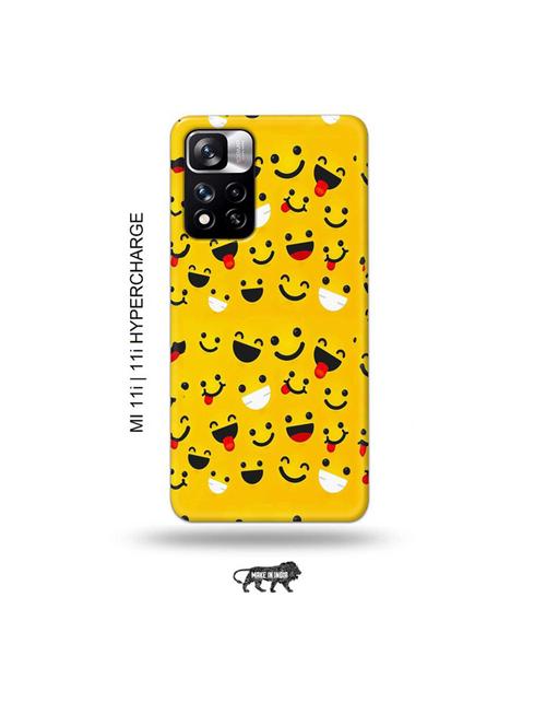 emojis back cover compatible with mi 11i, mi 11i hypercharge - 19007171 - Very Small Image - 1
